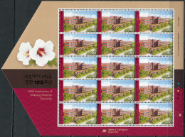 SOUTH KOREA - 2020 - M/S MNH ** - Centenary Of The Duksung Women's University - Corée Du Sud