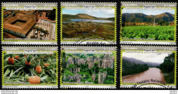 0036C- KOLUMBIEN 2018.CATATUMBO PROVINCE - COMPLETE USED SET X 6 STAMPS. - Colombie