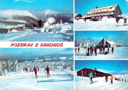 73073231 Krkonose Snezku Z Lisci Hory Bezecka Trasa Na Lisci Hore Zot ROH Lyzars - Pologne