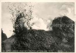 73073154 Napoli Neapel Vesuvio Nuova Bocca Eruttiva Geto Di Lava Vulkanausbruch  - Andere & Zonder Classificatie