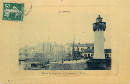 CPA France Quiberon Port Haliguen Lighthouse - Quiberon