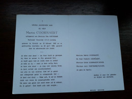 Martin Coornaert ° Kortrijk 1940 + Kortrijk 1988 X Rita Vantomme (Fam: Devos - Plovier) - Obituary Notices