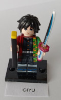 Demon Slayer Giyu, Mini-Steckfigur, Lego-Komp. - Altri & Non Classificati