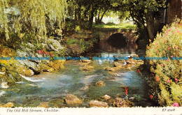 R064473 The Old Mill Stream. Cheddar. Valentine - Welt