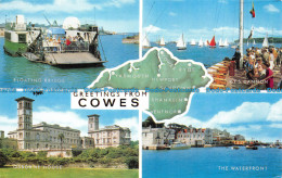 R063918 Greetings From Cowes. Multi View. Salmon - Welt