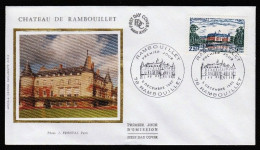 FDC/France/Année 1980 - N°2111 : Château De RAMBOUILLET - 1980-1989