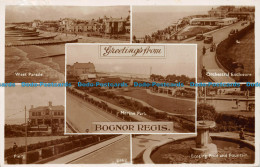 R063263 Greetings From Bognor Regis. Multi View. Norman. RP. 1946 - Welt