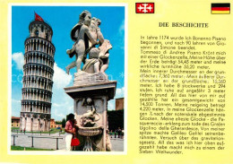 73072307 Pisa Schiefer Turm Brunnen Skulptur Geschichte Pisa - Autres & Non Classés