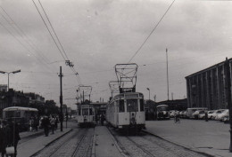 Tram à La Gare De Mons - Photo 12,5 X 8,5 Cm - Mons