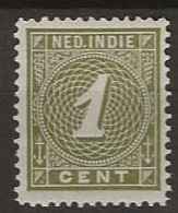 1883 MNH Nederlands Indië NVPH 17 Postfris** - Nederlands-Indië