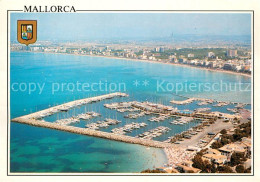 73072101 Arenal Mallorca Fliegeraufnahme Hafen  Arenal Mallorca - Sonstige & Ohne Zuordnung