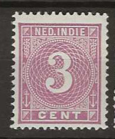 1883 MNH Nederlands Indië NVPH 20 Postfris** - Nederlands-Indië