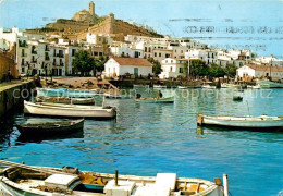 73072073 Ibiza Islas Baleares Puerto Y Catedral Ibiza Islas Baleares - Otros & Sin Clasificación