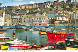 R064530 Fishing Trawlers And Pleasure Craft At Mevagissey. Cornwall. E. Ludwig. - World