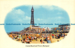 R063322 Central Beach And Tower. Blackpool. Photo Precision - World