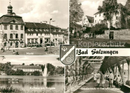 73071169 Bad Salzungen Hufeland-Sanatorium Gradierwerk Markt  Bad Salzungen - Bad Salzungen