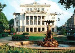 73070507 Riga Lettland Latvian National Opera House Fountain Riga Lettland - Latvia