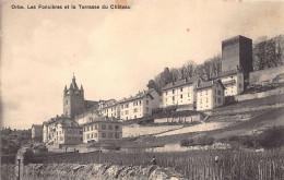 Suisse - ORBE (VD) Les Foncières Et La Terrasse Du Château - Ed. A. Deriaz 1652 - Orbe