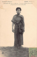 Laos - Sao-Boun, Mademoiselle Qui-a-du-mérite - Chanteuse De Bassac (Bas-Laos) à L'Exposition Coloniale De Marseille -  - Laos