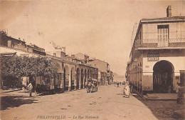 SKIKDA Philippeville - La Rue Nationale - Ed. ND Phot. Neurdein 41 - Skikda (Philippeville)