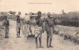 Congo Brazzaville - Le Tipoye à 4 à Loango - Chaise à Hamac - Ed. J. Audema  - Sonstige & Ohne Zuordnung