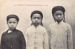 Viet Nam - TONKIN - Petits Garçons Annamites De 10 à 15 Ans - Ed. Imprimeries Ré - Viêt-Nam