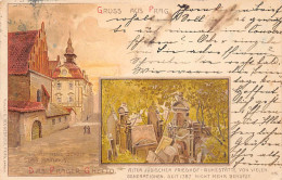 Judaica - Czech Rep. - PRAHA - The Prague Ghetto - LITHO - Publ. G. Neugebauer  - Judaika