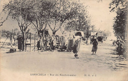 Algérie - KHENCHELA - Rue Des Bouchers Arabes - Ed. M.G. 1 - Sonstige & Ohne Zuordnung