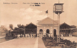 Mozambique - LOURENÇO MARQUES - Railway Station - Publ. J. Fernandes Moinhos  - Mosambik