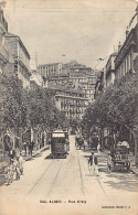  ALGER - Rue D'Isly - Tramway - Algiers
