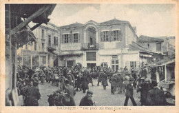 Greece - SALONICA - A Square In The Old Quarters - Publ. IPA CT 3475 - Greece