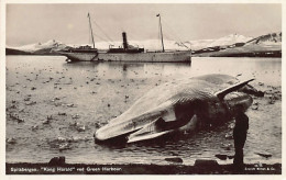 Norway - SPITZBERGEN Svalbard - Kong Harald Ved Green Harbour - Whale - Publ. Mittet & Co. 18/15 - Noruega