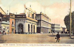 Cuba - LA HABANA - Teatro Nacional Y Hotel De Inglaterra - Ed. J.C. 28 - Cuba