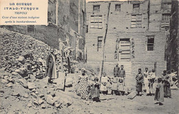 Libya - Italo-Turkish War - Courtyard Of The Bombed House In Tripoli - Libia