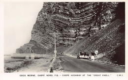 Canada - GASPÉ (QC) Gros Morne, Gaspé Nord - Gaspé Highway At The Great Knoll - CARTE PHOTO - Ed. H.V. Henderson - Gaspé