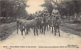 INDIA - Indian Army During World War I - Non-commissioned Officer And Mule Pack - Publ. E.L.D. E. Le Deley  - Inde
