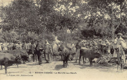 Algérie - MAISON-CARRÉE El Harrach - Le Marché Aux Bœufs - Ed. L. Poisson 13 Carte Glacée - Otros & Sin Clasificación