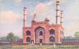 India - AGRA - Entrance To Akbar's Tomb - Publ. Raphael Tuck & Sons - India