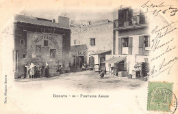 Tunisie - BIZERTE - Fontaine Arabe - Epicerie - Ed. Mounier 86 - Tunisia