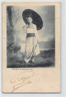 MYANMAR Burma - Burmese Lady With Umbrella - Publ. Unknown  - Myanmar (Birma)