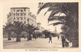Maroc - CASABLANCA - Boulevard Du 4ème Zouaves - Casablanca