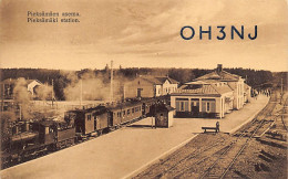 Finland - PIEKSAMAEN Pieksämäki - Railway Railroad Station. - Finlandia