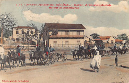 Sénégal - DAKAR - Artillerie Coloniale - Retour De Manœuvres - Ed. Fortier 2148 - Senegal