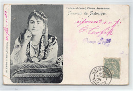 Armenia - Armenian Woman In Salonica, Greece - SEE SCANS FOR CONDITION - Publ. G. Bader 105 - Arménie