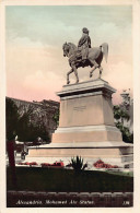 Egypt - ALEXANDRIA - Mohamed Aly Statue - Publ. The Oriental Commercial Bureau 139 - Alexandria