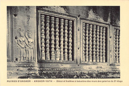 Cambodge - Ruines D'Angkor - ANGKOR VAT - Décor Et Fenêtres - Ed. Nadal  - Cambodja