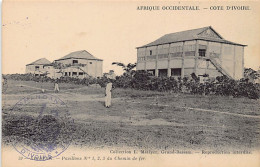Côte D'Ivoire - ABIDJAN - Pavillons Du Chemin De Fer - Ed. L. Métayer 59 - Ivory Coast