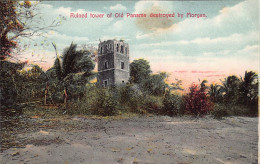 Ciudad De Panamá - Ruined Tower Of Old Panama By Morgan - Publ. I. L. Maduro Jr. 33C - Panamá