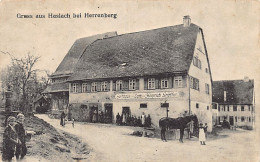 Deutschland - HASLACH Herrenberg - Gasthaus Zum Lam Von Heinrich Gräther - Herrenberg