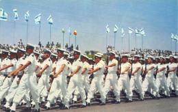 Israel - Tsahal, Israeli Armed Forces - Navy Cadets Parading On Independance Day - Publ. Isranof 217 - Israele